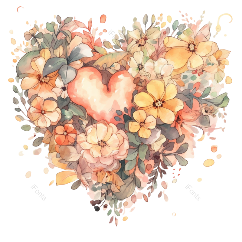 清新图片,请柬元素,婚礼PNG,520免抠素材